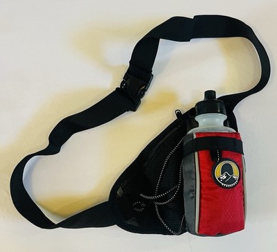 Stansport Hydration Waist Pack w/ Water Bottle Hiking Running Belt Bag
