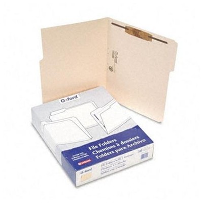 Esselte Fastener Folder - Letter - 8.5'' X 11'' - 1/3 Tab Cut - 1 Fastener - 50 /