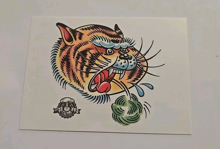 2020 Topps Garbage Pail Kids 35th Anniversary No Ragerts Tattoos #9 Hairball front