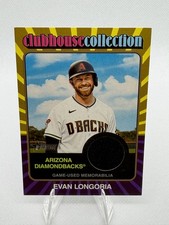 2024 Topps Heritage - Clubhouse Collection Relics Evan Longoria #CCR-EL Gold /99