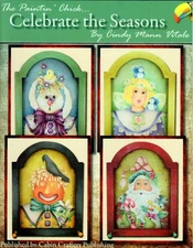 Celebrate the Seasons Cindy Mann Vitale Decorative Painting Holidays Book