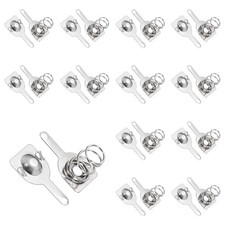 AAA Battery Contact Spring Plates, 12 Set 9 mm x 9mm Terminal Contacts