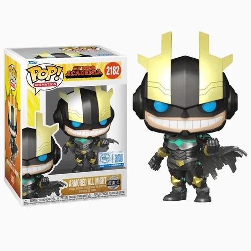 Funko Pop My Hero Academia Armored All Might #2182 Metallic Exclusive *PREORDER*
