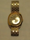 Vintage  1970s Timex England Dial Electric  Mens Gold Watch  Rare