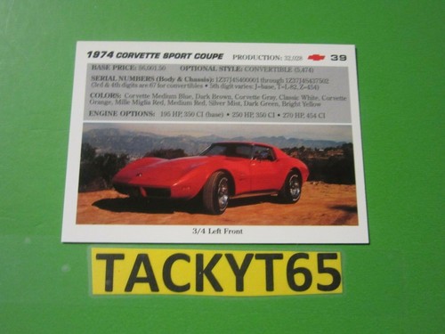 1991 VETTE SET SINGLE CARD(S) NEW YOU CHOOSE - Picture 82 of 202