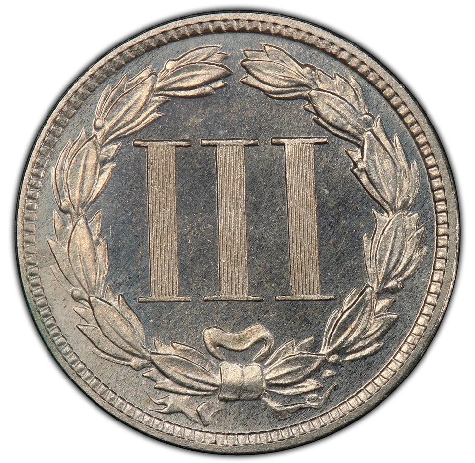 1884 3 Cent Nickel - PCGS PF67 - STUNNING GEM PROOF - LOOKS CAMEO! - Image 2 of 4