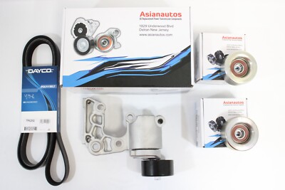 ジュニア Asianautos Drive Belt Tensioner and Pulleys Kit For Lexus