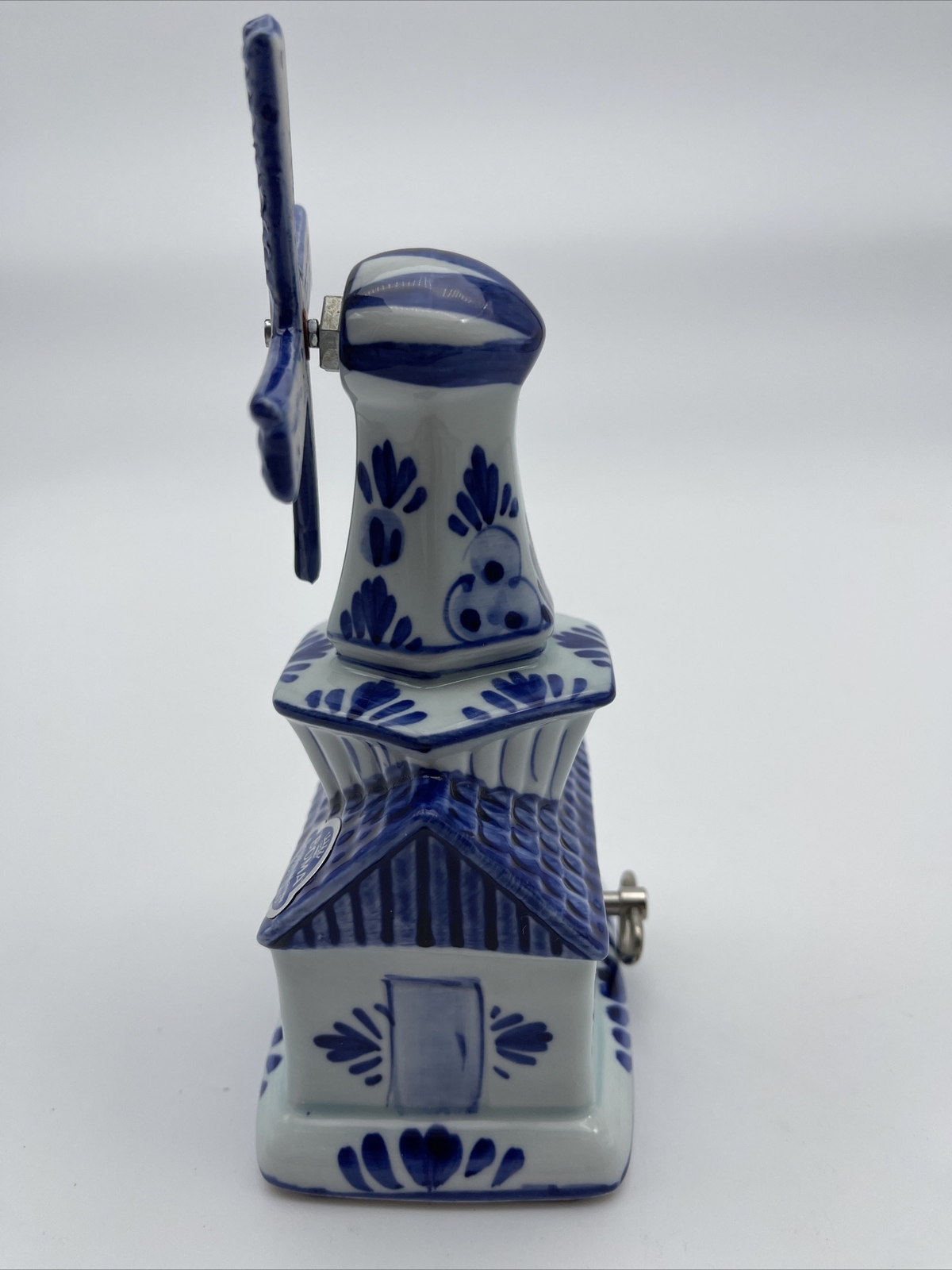 Boma Delft's Blauw Musical Windmill, Made in Holland