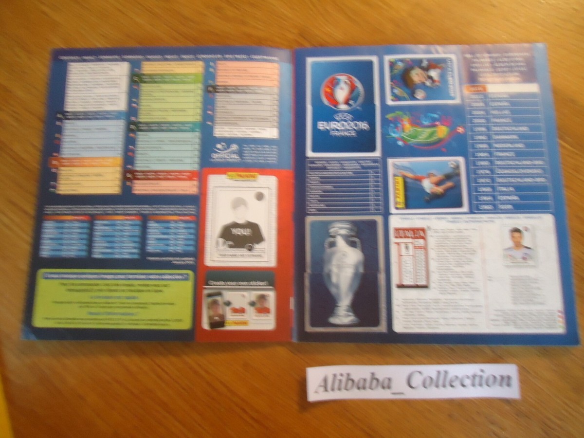 Album Panini Incomplet - UEFA Euro 2016 France Avec Ronaldo 178 691