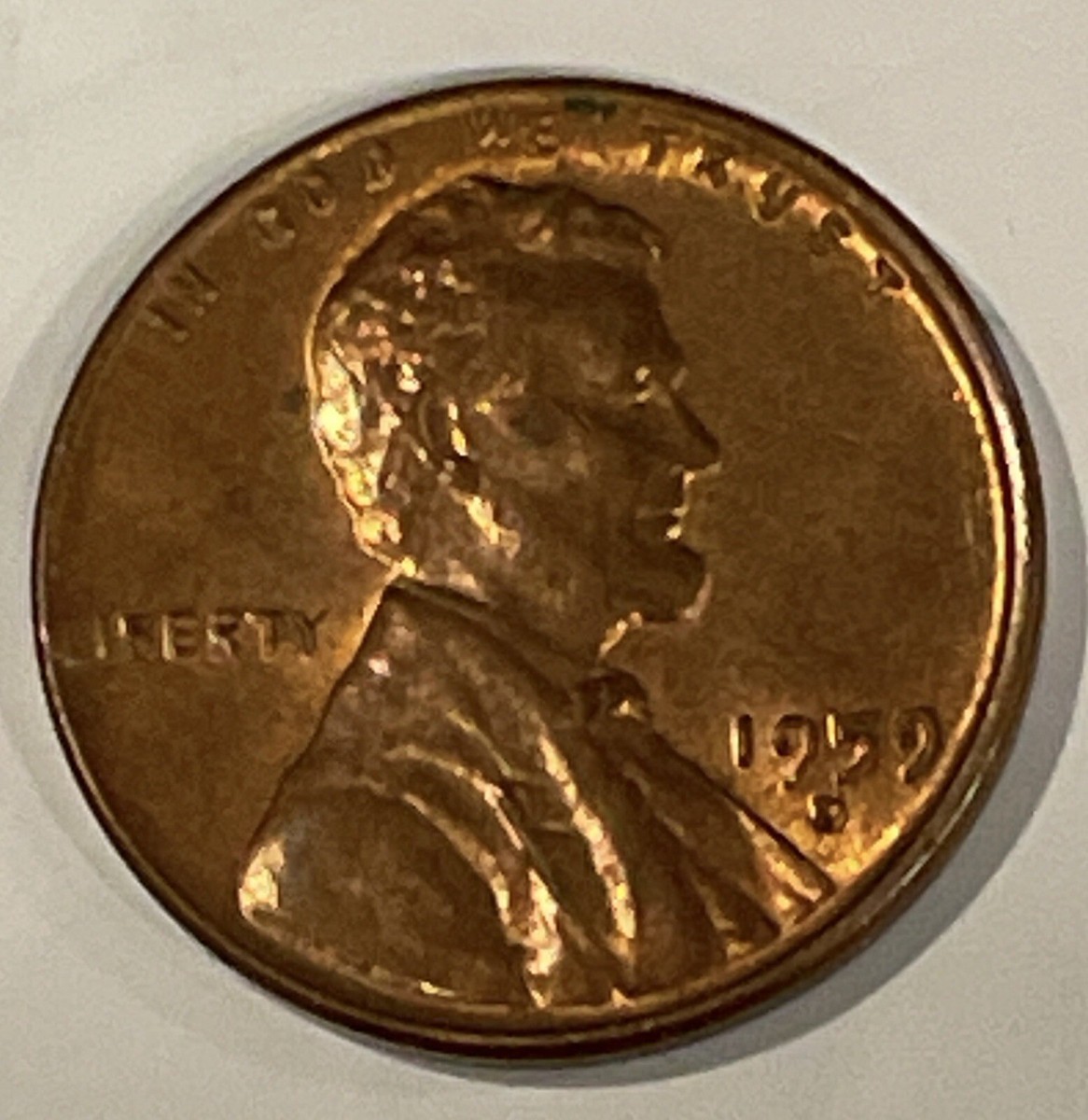 1959 D Penny, L On Rim | eBay