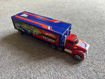 Hot Wheels SPEEDWAY Hauler Car LAUNCHER Toy
