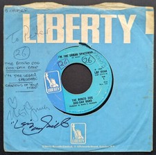 SIGNED The Bonzo Dog Doo-Dah Band 7" Vinyl - Neil Innes & "Legs" Larry Smith