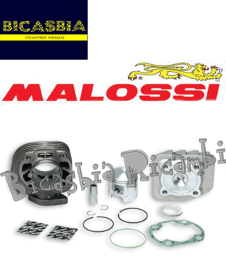 メイルストローム　SR デッキパーツ 10448 - Cylinder malossi DM 47 Cast Iron Sp. 12 Sym 50 Jet