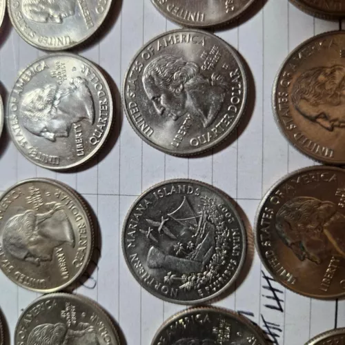 2009 D Mariana Quarter. Uncirculated just out of stored roll.