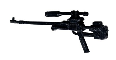G.I. Joe 1991  Sonic Fighters Lamprey's Laser Rifle Gun Accessory Weapon Cobra