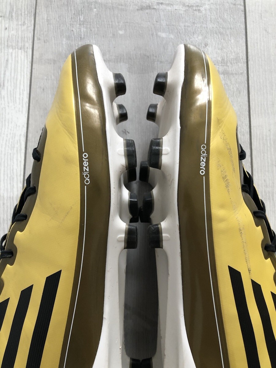 Adidas F50 Adizero FG Gold Football Soccer Boots US12 UK11 1 Adidas F50 Adizero FG Gold Football Soccer Boots US12 UK11 1