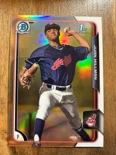 JUAN HILLMAN 2015 Bowman Chrome REFRACTOR ROOKIE #140