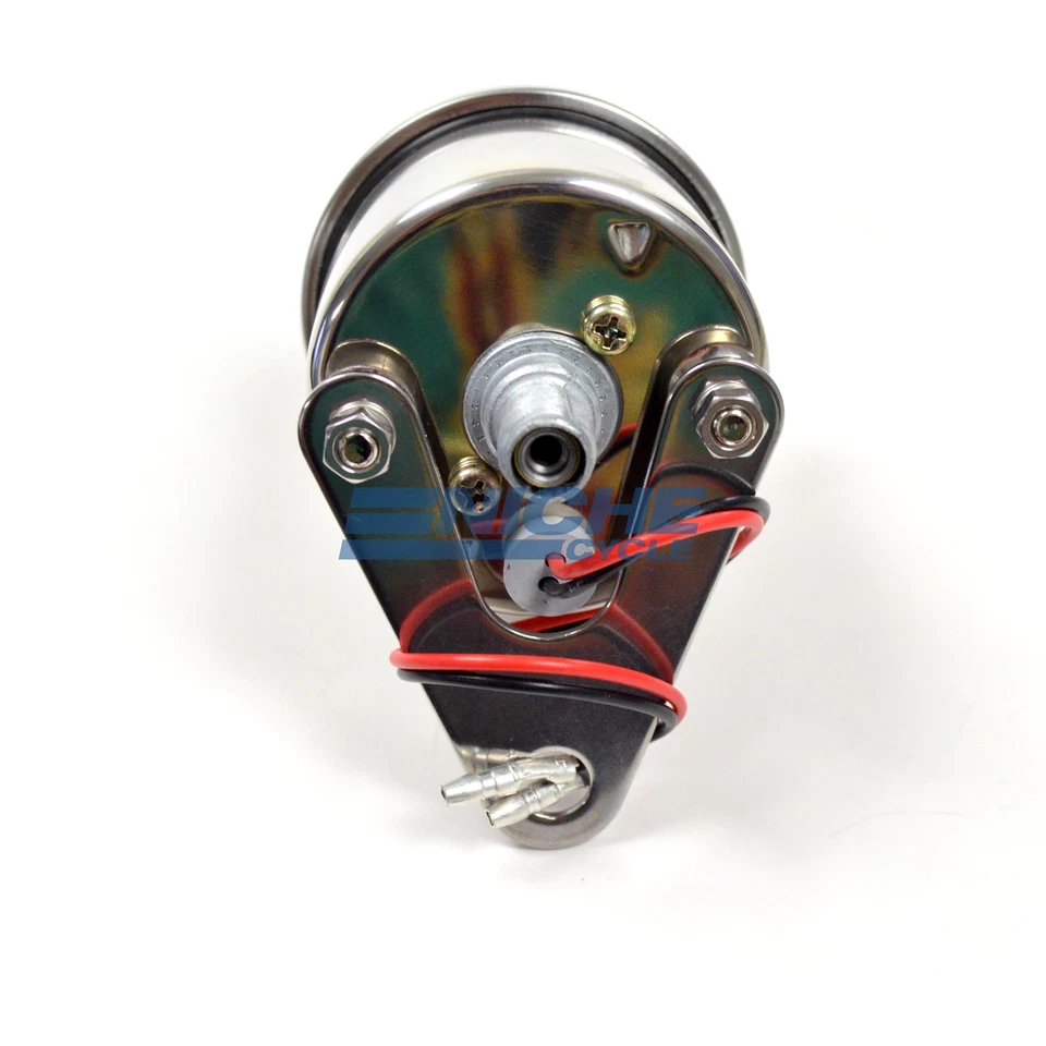 Mini Universal Motorcycle Mechanical 140 MPH Speedo Speedometer Gauge 2:1 - Image 3 of 3