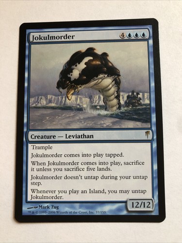 Jokulmorder X1 Coldsnap Cold Snap NM Condition See Front/back Pics