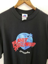 Vintage 90s Planet Hollywood Orlando Men’s T-Shirt Sz L Large Made in USA