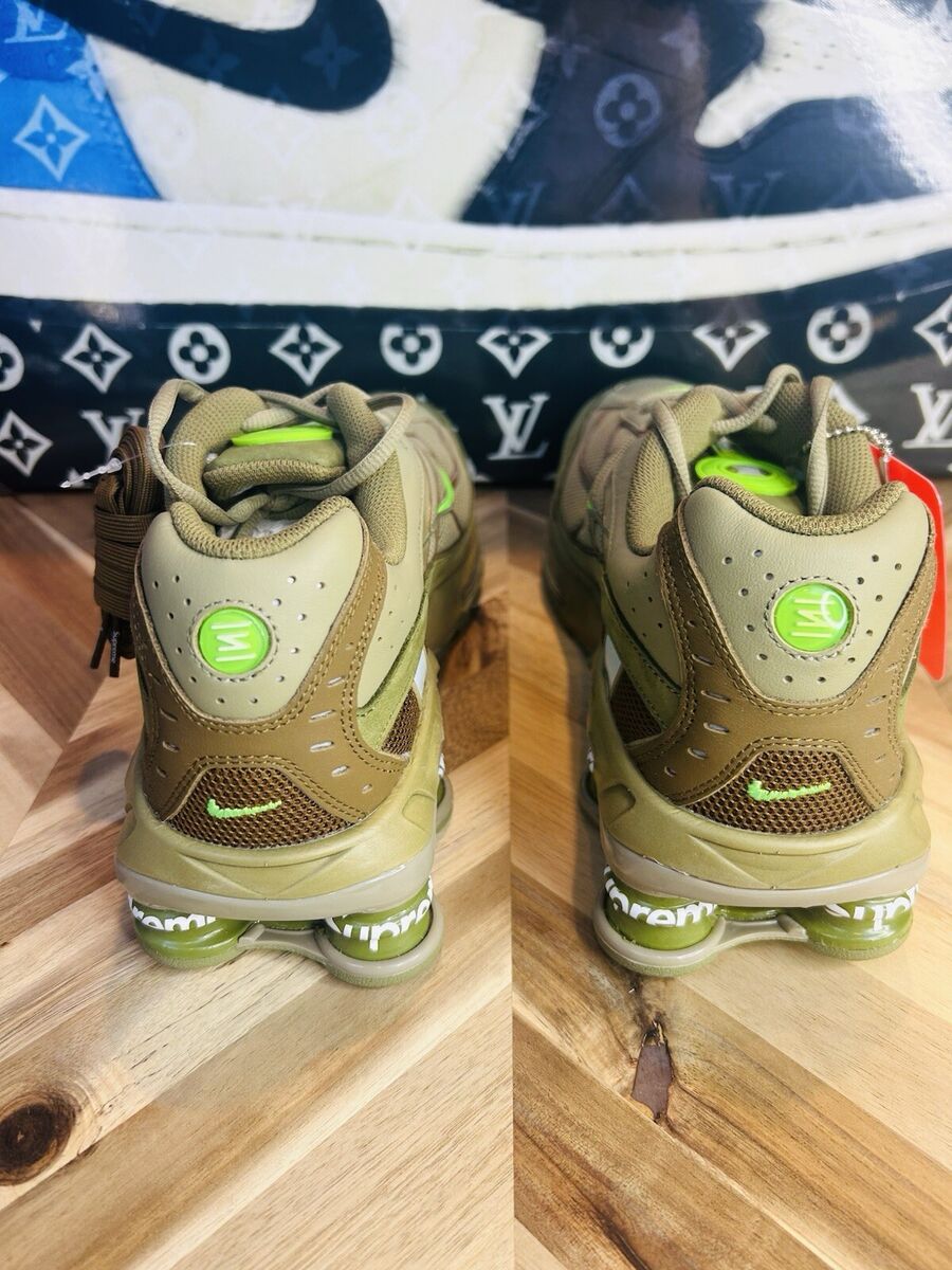 Nike Shox Ride 2 SP Supreme DN1615-200 Olive With Hat Men's Nike Shox Ride 2 SP Supreme DN1615-200 Olive With Hat Men's