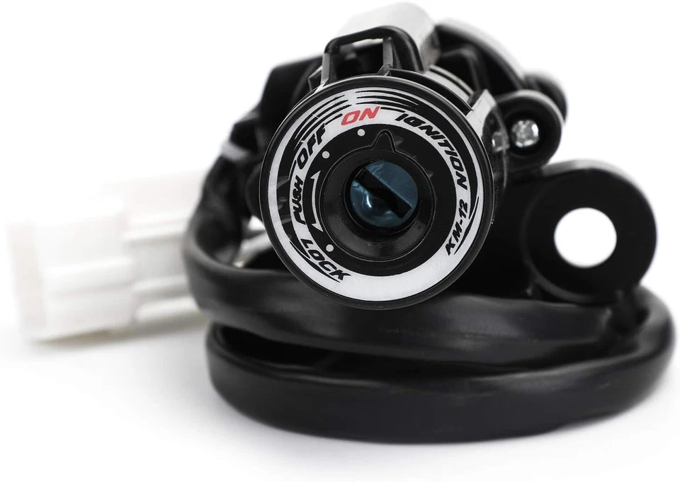 Kit de llaves de bloqueo de tapa de interruptor de encendido apto para Kawasaki ZX1000 ZX636 Ninja ZX10R ZX6R - Imagen 3 de 4