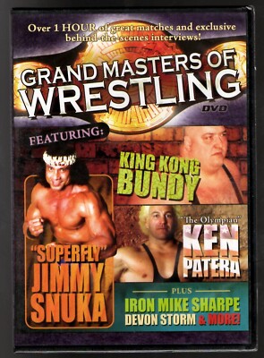 GRAND MASTERS OF WRESTLING DVD Featuring King Kong Bundy