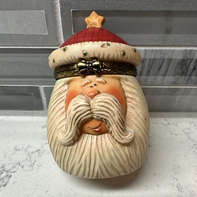 VTG 1999 Kris Kringle s Keepsakes Fayette Skinner Handmade Trinket Box Edition 1