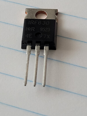10pcs - IRF630 Power MOSFET 9A 200V TO-220 IR
