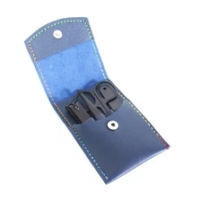 4 Piece Black Stainless Steel Manicure Nail Care Kit w/ Travel Case – Unisex