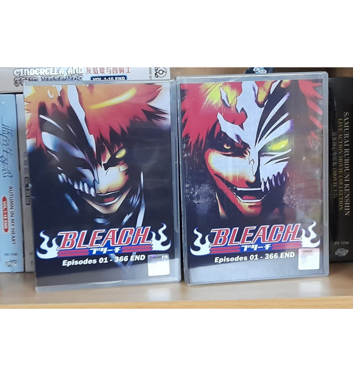 ENGLISH DUBBED Bleach Complete Anime TV Series DVD Box Set(1-366