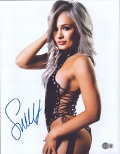 Scarlett Bordeaux Signed 11x14 Photo BAS COA WWE NXT Impact Lucha Libre AAA 691