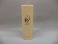 Vintage HTF Avon Soft Musk Perfumed Talc 5.25 oz.