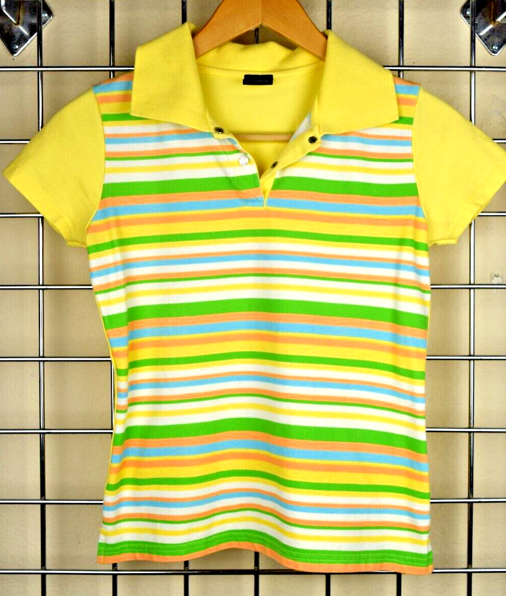 Vintage Dolce & Gabbana Top Size XS/S 90s Lemon Yellow Vibrant