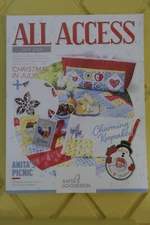 Anita Goodesign ALL ACCESS VIP Club JULY 2020 Embroidery CD & BOOK CHRISTMAS