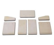 Feuerraumauskleidung für Olsberg Niborg Kaminofen Ersatzteile Brennraum