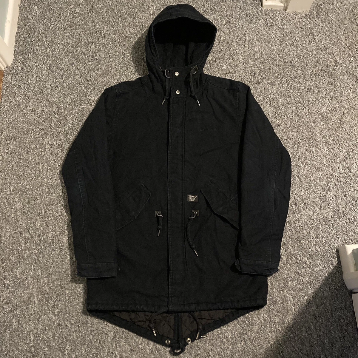 Carhartt clash parka black cheap