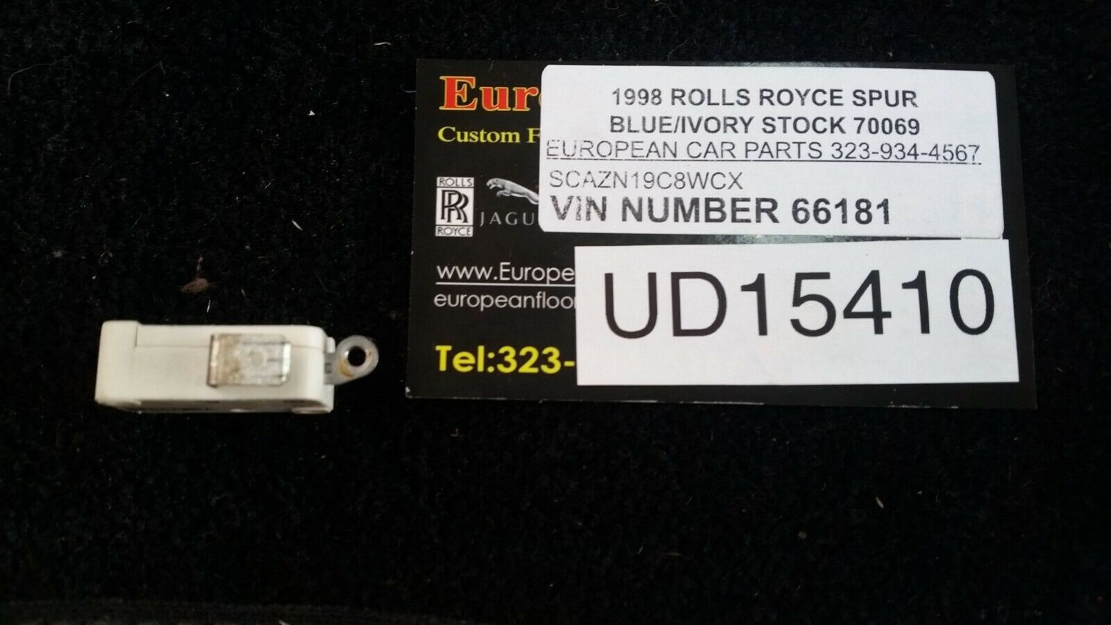 1998 Rolls Royce Silver Spur Spirit front seats micro switch UD15410