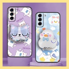 MYDING-Phone Case for Samsung Galaxy S22, Quicksand Skin feel silicone TPU