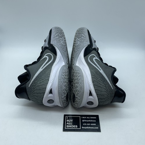 Size 12 - Nike Kyrie 4 TB Low Black Wolf Grey Suede Leather (DA7803-003) - Picture 6 of 8