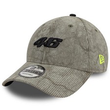 Valentino Rossi VR46 Moto GP New Era Grey Cord Adjustable Size Baseball Cap