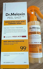 Dr.Melaxin Peel Shot PS Body Foot Exfoliating Spray Kojic Acid Turmeric 6.76oz