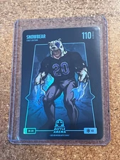 2025 Bo Jackson Battle Arena Update BATTLE FOIL ICE # BF-212 SNOWBEAR P Alonso
