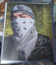 Eddie Kingston Signed 8x10 Super Cool Photo! Bandana! AEW