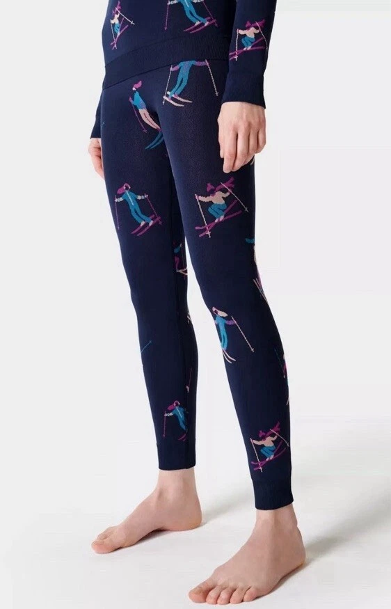 Sweaty Betty Ski Base Layer Thermal Leggings XS