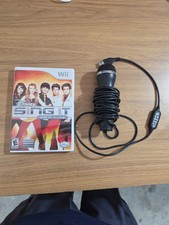 disney sing it wii with microphone