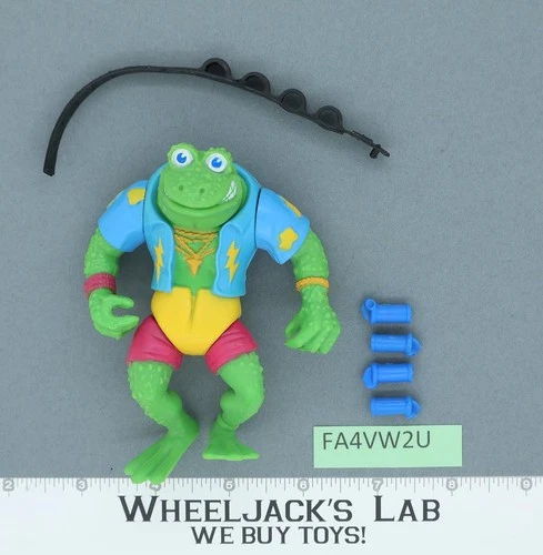 Genghis Frog Teenage Mutant Ninja Turtles TMNT 1989 Playmates Vintage Figure