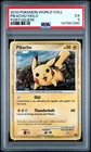 2010 POKEMON WORLD COLL PORTUGUESE PIKACHU-HOLO PSA 5