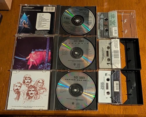 Ozzy Osborne / Black Sabbath - 3 CD's & 3 Cassettes, Heavy Metal Legend - Picture 4 of 4