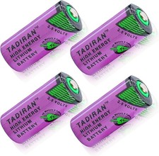 4PCS TL-5955 Battery 3.6V 2/3 AA 1650mAh for Tadiran TL-4955 PLC Lithium Battery